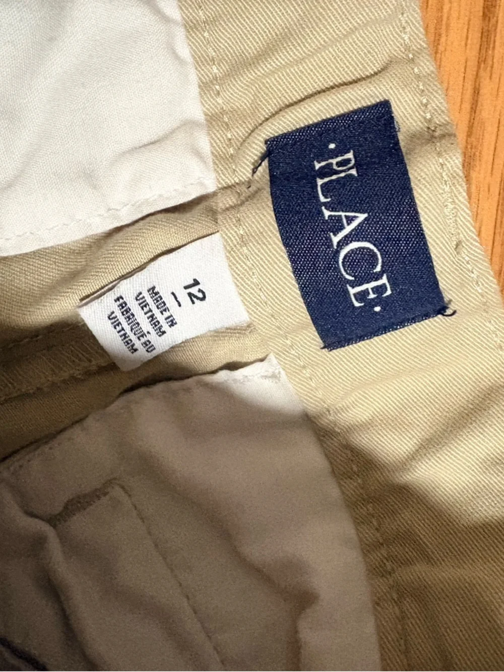 The Children's Place Bundle Grey & Black Striped Polo Shirt, jeans and khaki’s - Picture 3 of 6